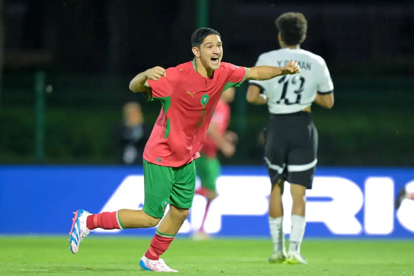 منتخب المغرب تحت 17 عاما  يحجز مكانه في كأس العالم ويواصل الدفاع عن لقبه الإفريقي